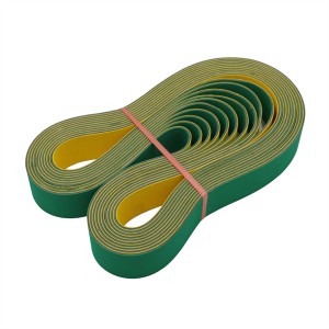 Nylon and rubber flat belts