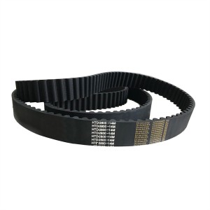 Rubber timing belt